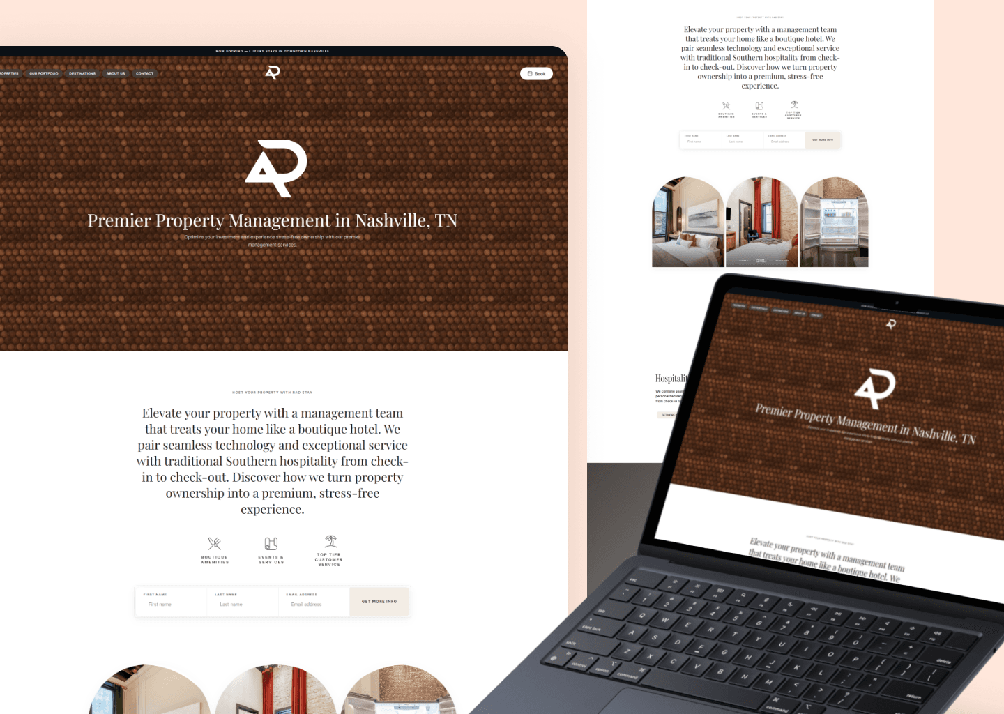 Radstay - Property Management Website